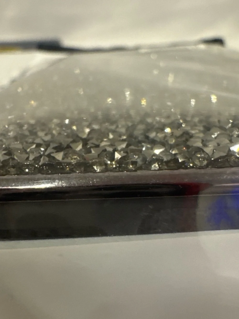 Bling Rhinestone Crystal Textured Protective Case for iPhone 11